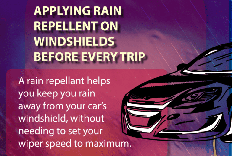 Safety Tips For Driving In The Rain | Infographic | AAR Auto Glass